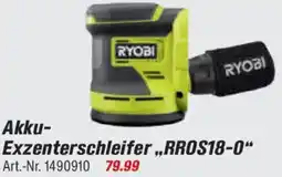 toom Baumarkt RYOBI Akku Exzenterschleifer ,,RROS18-0" Angebot