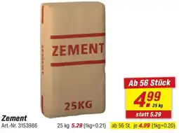 toom Baumarkt Zement Angebot
