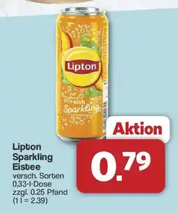 Famila Nord West Lipton Sparkling Eistee Angebot