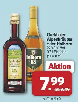 Famila Nord West Gurktaler Alpenkräuter oder Holborn Angebot