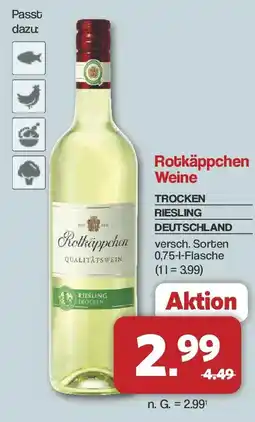 Famila Nord West Rotkäppchen Weine Angebot