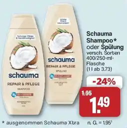 Famila Nord West Schauma Shampoo oder Spülung Angebot