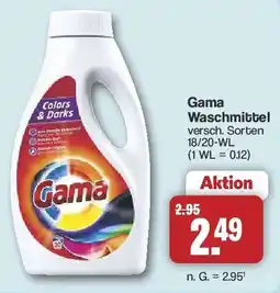 Famila Nord West Gama Waschmittel Angebot