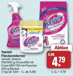 Famila Nord West Vanish Fleckentferner Angebot