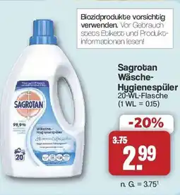 Famila Nord West Sagrotan Wäsche Hygienespüler Angebot