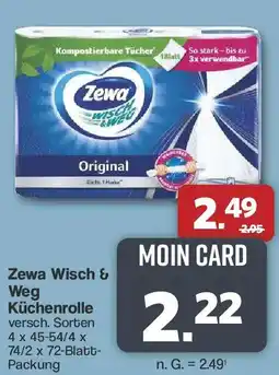 Famila Nord West Zewa Wisch & Weg Küchenrolle Angebot