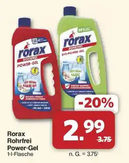 Famila Nord West Rorax Rohrfrei Power Gel Angebot