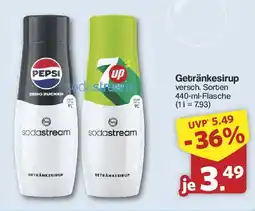 Famila Nord West PEPSI 7 Up Getränkesirup Angebot