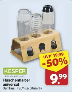 Famila Nord West KESPER Flaschenhalter universal Angebot