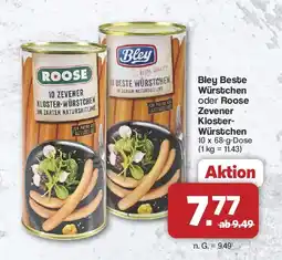 Famila Nord West Bley Beste Würstchen oder Roose Zevener Kloster Würstchen Angebot