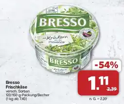 Famila Nord West Bresso Frischkäse Angebot