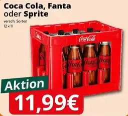 Famila Nord West Coca Cola, Fanta oder Sprite Angebot
