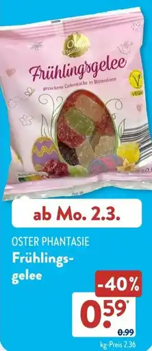 Aldi Süd OSTER PHANTASIE Frühlingsgelee Angebot