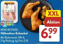 Aldi Süd MEINE METZGEREI Hähnchen Schenkel Angebot
