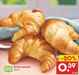 Netto Marken-Discount Buttercroissant Angebot