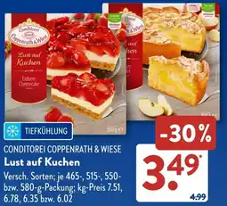 Aldi Süd CONDITOREI COPPENRATH & WIESE Lust auf Kuchen Angebot