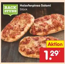 Netto Marken-Discount Holzofenpinsa Salami Angebot