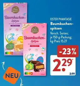 Aldi Süd OSTER PHANTASIE Baumkuchenspitzen Angebot