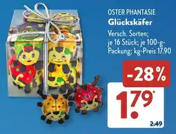 Aldi Süd OSTER PHANTASIE Glückskäfer Angebot