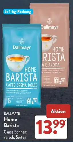 Aldi Süd DALLMAYR Home Barista Angebot