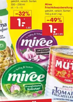Netto Marken-Discount Miree Frischkäsezubereitung Angebot