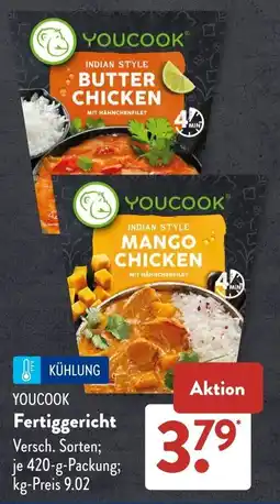 Aldi Süd YOUCOOK Fertiggericht Angebot