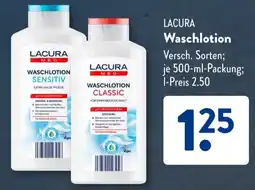Aldi Süd LACURA Waschlotion Angebot