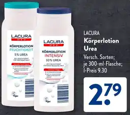 Aldi Süd LACURA Körperlotion Urea Angebot