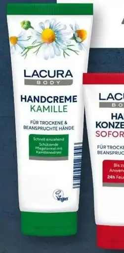 Aldi Süd LACURA Handcreme oder Handkonzentrat Angebot