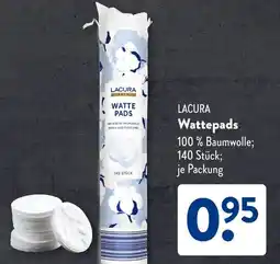 Aldi Süd LACURA Wattepads Angebot