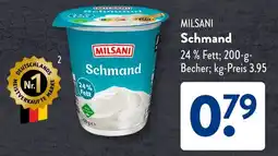 Aldi Süd MILSANI Schmand Angebot
