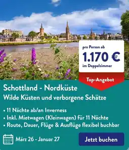 Aldi Süd Schottland - Nordküste Wilde Küsten und verborgene Schätze Angebot