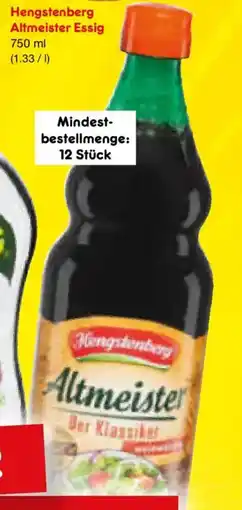 Netto Marken-Discount Hengstenberg Altmeister Essig Angebot