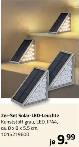 ROLLER 2er-Set Solar-LED-Leuchte Angebot