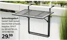 ROLLER Balkonhängetisch Angebot