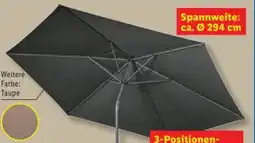 Lidl Livarno Home Sonnenschirm Angebot