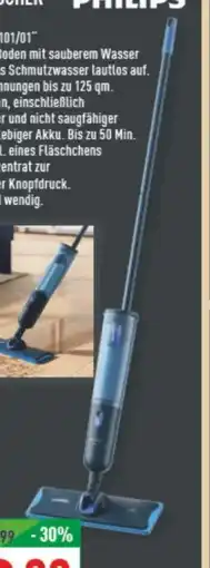 Marktkauf Philips Elektrischer Wischmopp One Up XV3101/01 Angebot