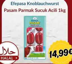 Karadag Efepasa Knoblauchwurst Pasam Parmak Sucuk Acili Angebot