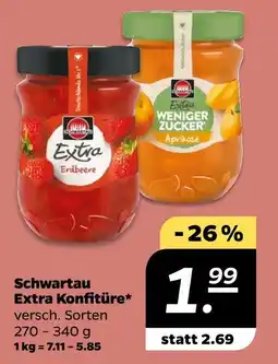 NETTO Schwartau extra konfitüre Angebot