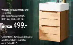 Zurbrüggen LINEA NATURA Waschtischunterschrank Angebot