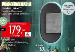 Zurbrüggen LINEA NATURA Gästebad ,,ALBANY" Angebot