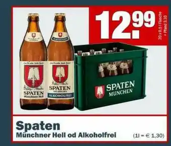 Benz Getränke Spaten Münchner Hell Od Alkoholfrei Angebot