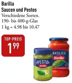 Galeria Markthalle Barilla Saucen und Pestos Angebot