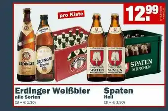 Fränky Getränke Erdinger Weißbier Spaten Angebot