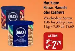 Galeria Markthalle Max Kiene Nüsse, Mandeln oder Cashews Angebot