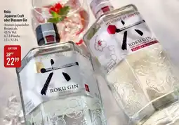 Galeria Markthalle Roku Japanese Craft oder Blossom Gin Angebot