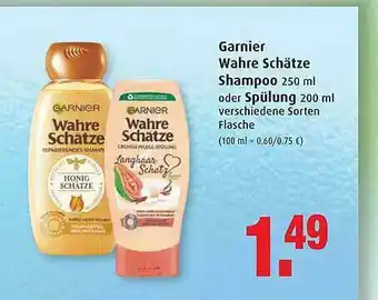 Markant Garnier Wahre Schätze Shampoo Oder Spülung Angebot