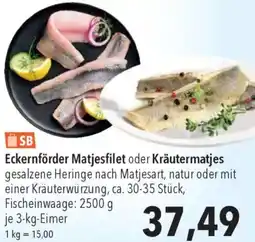 CITTI Markt Eckernförder Matjesfilet oder Kräutermatjes Angebot