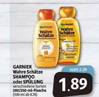 Markant Markt Garnier Wahre Schätze Shampoo Oder Spülung Angebot