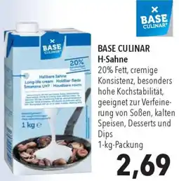 CITTI Markt BASE CULINAR H-Sahne Angebot